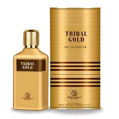 Tribal Gold Twost of Elixir 100ml EDP by Grandeur (Al Wataniah) - Top: Pineapple, Iris  Heart: Cypress, Ginger  Base: Coconut, Amber and Woodsy Notes
