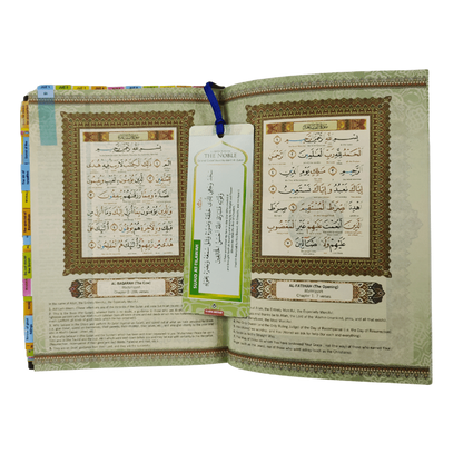 Al Quran Al Karim Othmani Rasm in English With Important Tagging ( A5)