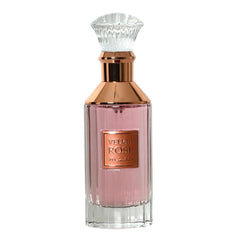 Velvet Rose 100ml EDP by Lattafa - Top Notes: Sweet Roses, Patchouli  Heart Notes: Labdanum, Musk  Base Notes: Musk, Amber