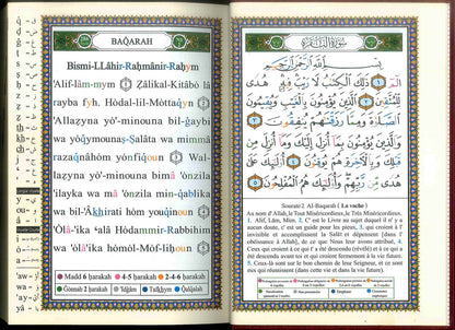 Tajweed Quran | Translation and Transliteration – French