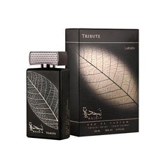 Najdia Tribute 100ml Lattafa perfume spray unisex leather oud scent fragrance