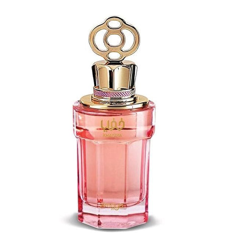 Zimaya Khafaya Pink 100ml EDP Spray - Top notes are Bergamot, Pear and Vanilla; middle notes are Jasmine, Indian Tuberose and Orange; base notes are Ambroxan, Musk and Vetiver.