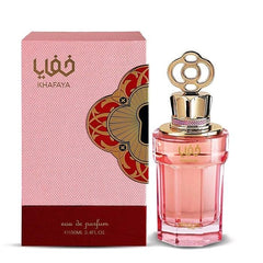 Zimaya Khafaya Pink 100ml EDP Spray - Top notes are Bergamot, Pear and Vanilla; middle notes are Jasmine, Indian Tuberose and Orange; base notes are Ambroxan, Musk and Vetiver.