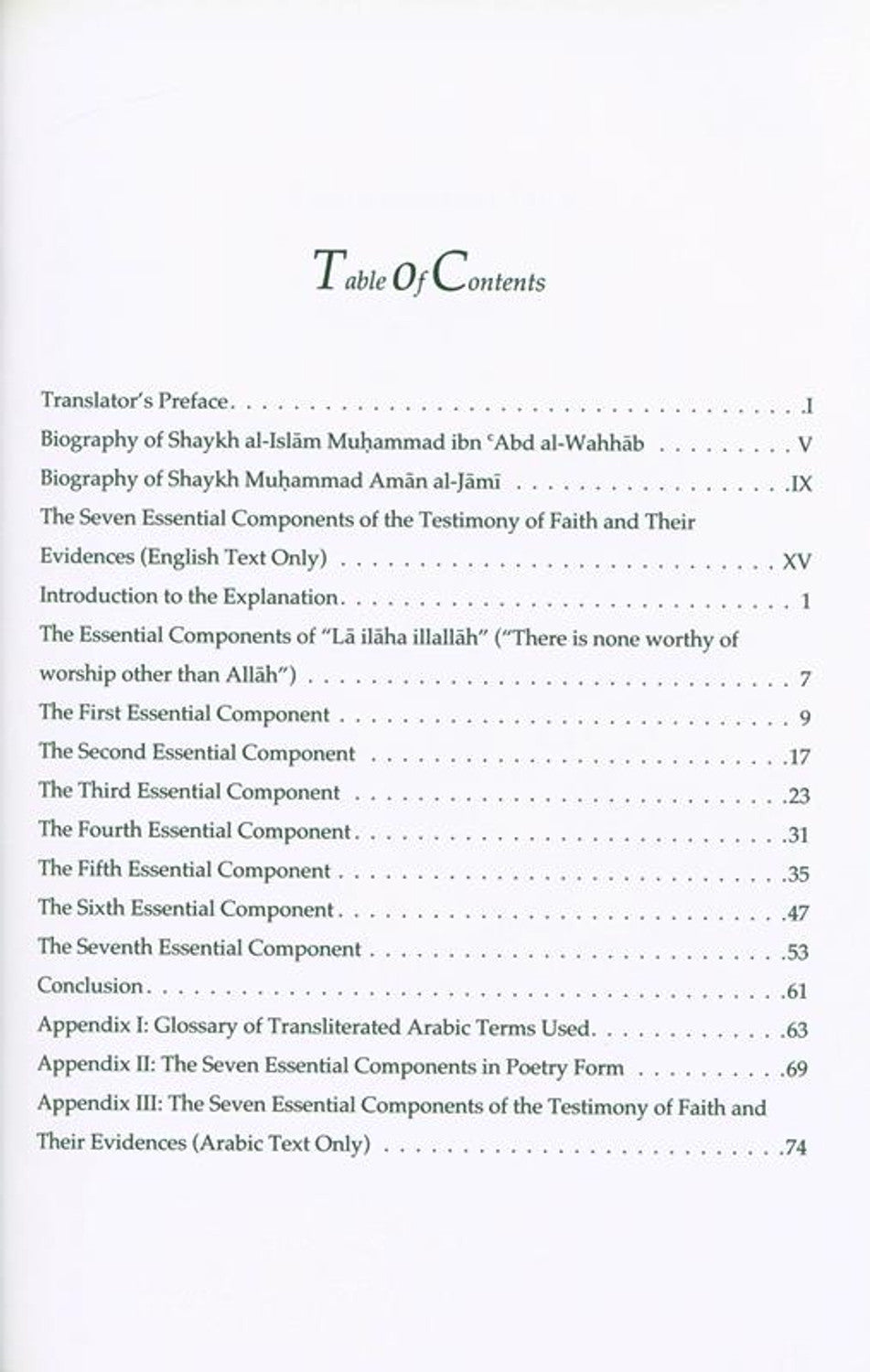 Understanding Your Testimony Of Faith; Seven Essential Points Of Understanding