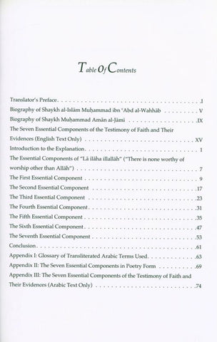 Understanding Your Testimony Of Faith; Seven Essential Points Of Understanding
