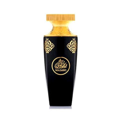Madawi by Arabian Oud - TOP NOTES  Peach, Apple Blossom  HEART NOTES Pineapple Blossom  BASE NOTES Wild Rose, Patchouli, Musk